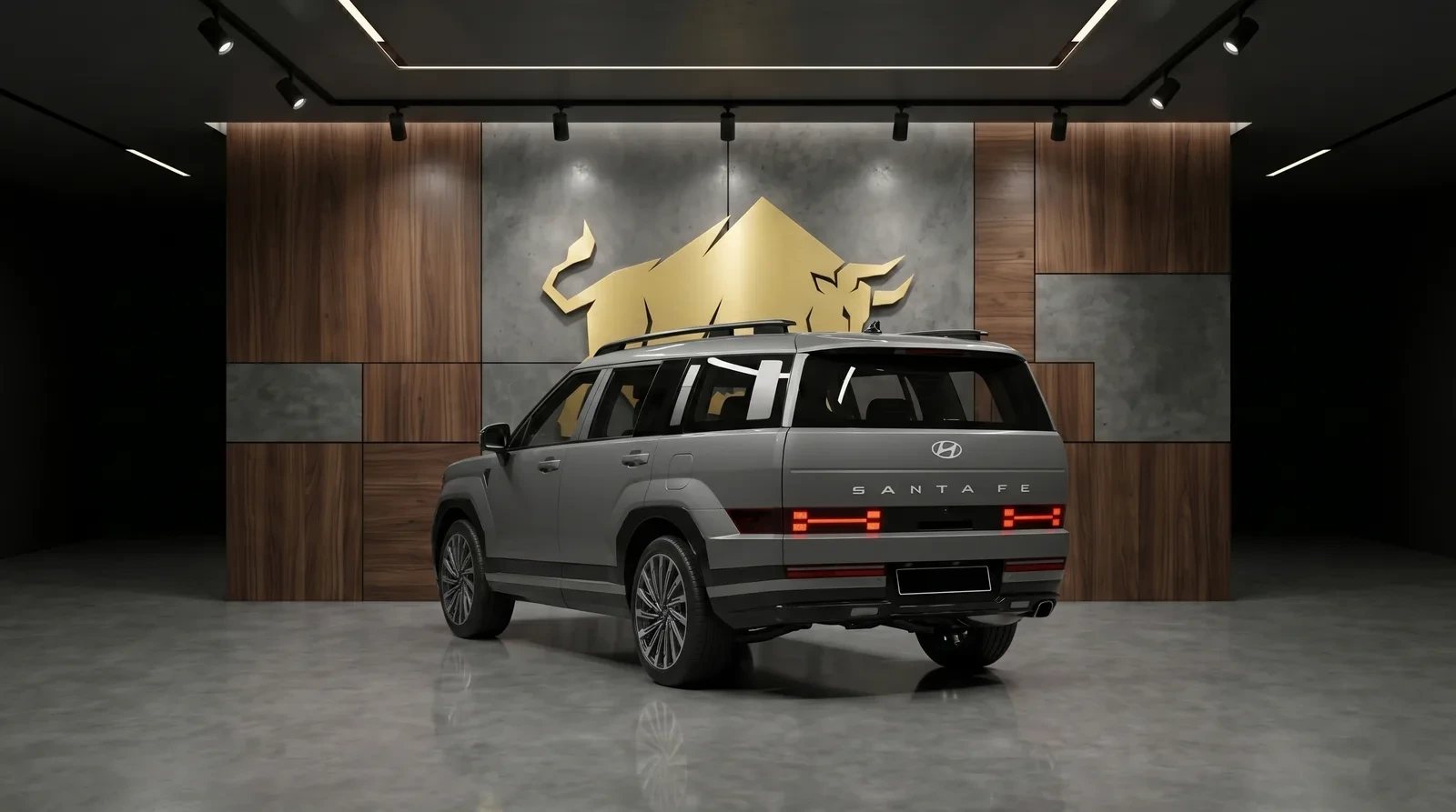 Hyundai Santa Fe 2025 corporate rental in Baku Azerbaijan
