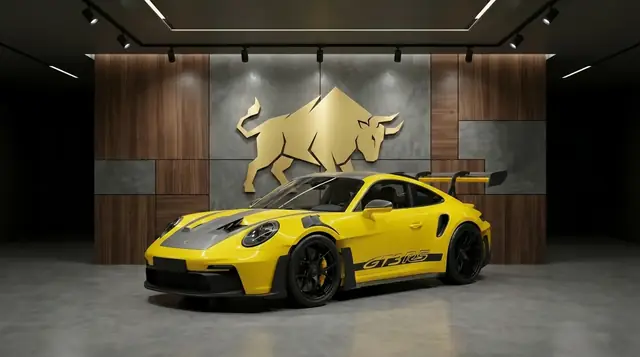 Porsche 911 GT3 RS rental in Baku Azerbaijan