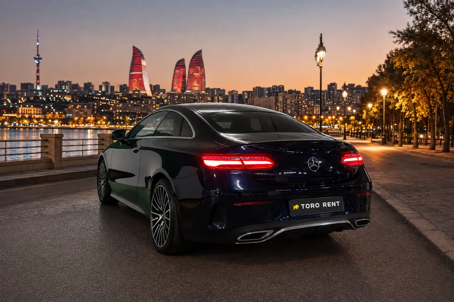 Mercedes-Benz E200 Coupé rental in Baku by TORO Rent